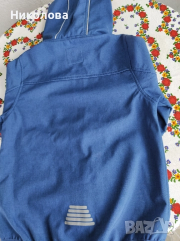 Детско яке със цип и мека подплата., снимка 3 - Детски якета и елеци - 51894598