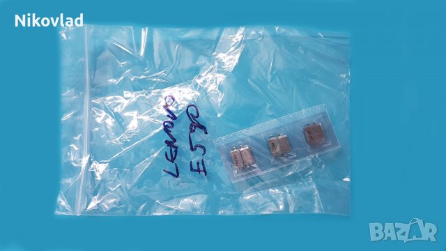 Букса (конектор) Lenovo ThinkPad E590, снимка 5 - Части за лаптопи - 37089171