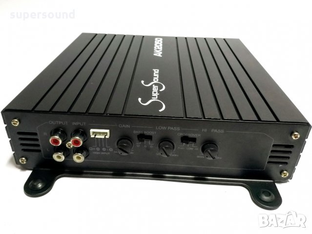 Усилвател за кола SuperSound AK2050, 2 канала, RMS 2x50W, Bridge Mode 1x150W, 4ohm, снимка 3 - Аксесоари и консумативи - 28284541