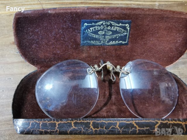 много стари очила, снимка 6 - Антикварни и старинни предмети - 43362936