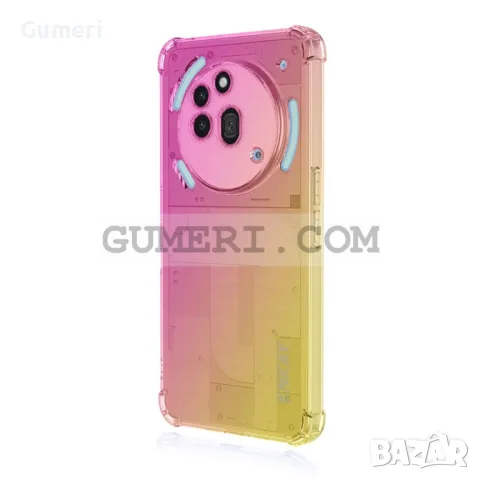 Nothing Phone (3a) Pro Противоударен Цветен Гръб С Подсилени Ръбове "Air", снимка 2 - Калъфи, кейсове - 50045807