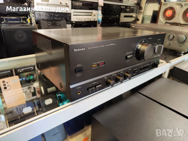 Уникален стерео усилвател Technics SU-V570 PXC cap. Две по 105 вата на 4 ома. В отлично техническо и, снимка 6 - Ресийвъри, усилватели, смесителни пултове - 51130359