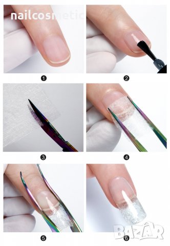 Ново! Пресовано фибростъкло за изграждане на маникюр, снимка 2 - Продукти за маникюр - 26268949