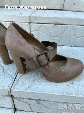 Обувки от естествена кожа., снимка 4 - Дамски обувки на ток - 43051160