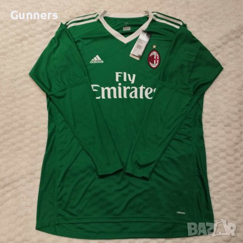 AC Milan 17/18 Goalkeeper Shirt, XL