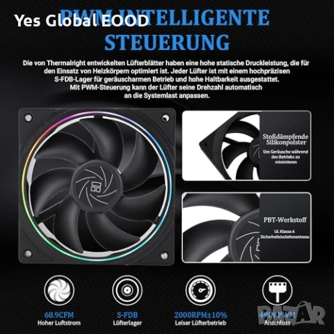 Thermalright AQUA ELITE 240 ARGB V2 водно CPU охлаждане, снимка 5 - Други - 53431096