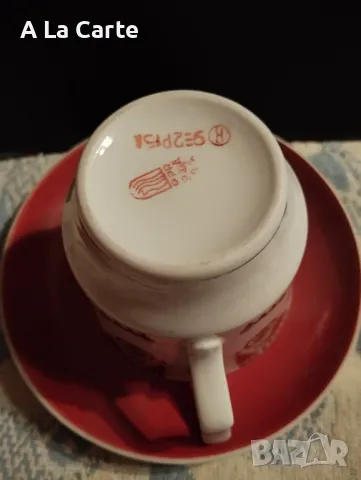 Порцеланова чаша за чай СССР, снимка 3 - Антикварни и старинни предмети - 48010195