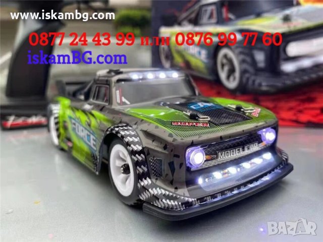 Дрифт количка с дистанционно 30км/ч | RC коли за дрифт | Професионална дрифт кола WLtoys КОД 284131, снимка 5 - Коли, камиони, мотори, писти - 38290773