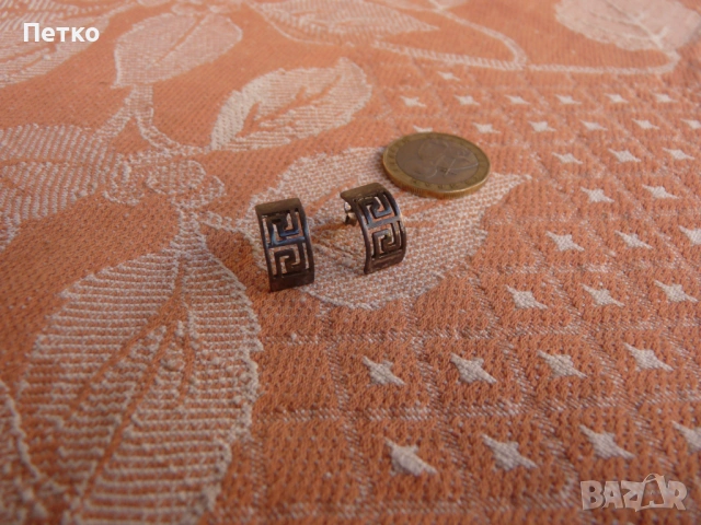 Автентични възрожденски сребърни  обеци