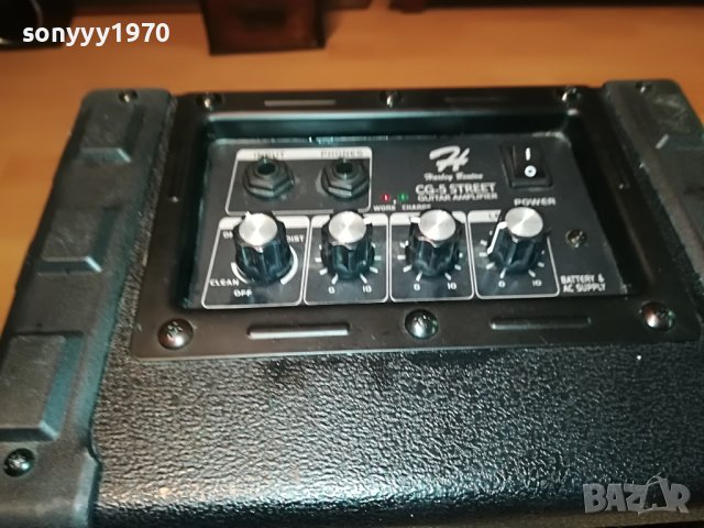 HARLEY BENTON CG-5 STREET GUITAR AMPLI-ВНОС GERMANY 0705231139, снимка 6 - Ресийвъри, усилватели, смесителни пултове - 40616741