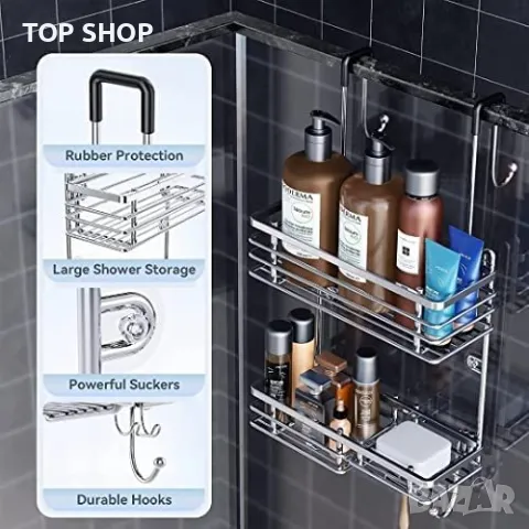 Нов Органайзер Рафт за съхранение Организатор кухня дом баня закачалка