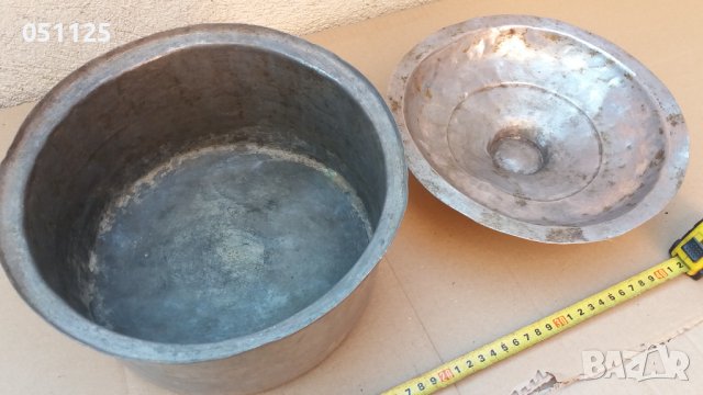 кована бакърена тенджера - калайдисана , снимка 8 - Антикварни и старинни предмети - 40788275