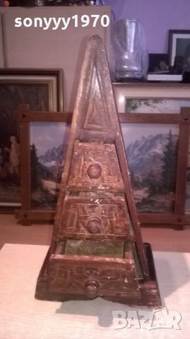 ПИРАМИДА-48Х25Х15СМ-АНТИКА-ВНОС ФРАНЦИЯ, снимка 4 - Антикварни и старинни предмети - 27439571