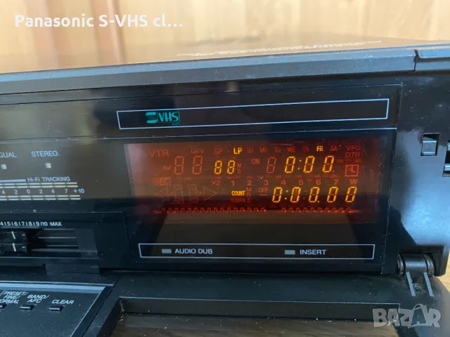 Panasonic S-VHS NV-FS1 HQ ,Hi-Fi stereo , снимка 4 - Плейъри, домашно кино, прожектори - 49698897