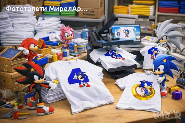 Тениски и Пано украса за рожден ден