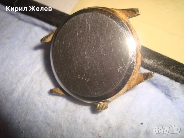 JUNGHANS ANTICHOC 19 RUBIS ПОЗЛАТЕН МАРКОВ ВИНТИДЖ НЕМСКИ ЛУКС ЧАСОВНИК ЮНГХАНС РЯДЪК Работещ 20874, снимка 8 - Антикварни и старинни предмети - 36721968