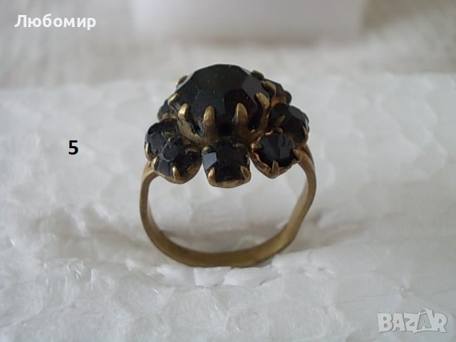 Разпродажба стари пръстени, снимка 13 - Пръстени - 37044374