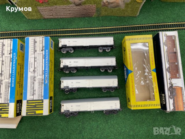 Вагон товарен хладилен 4-осен Пико HO 1:87 влак ЖП модел, снимка 1 - Колекции - 44884736