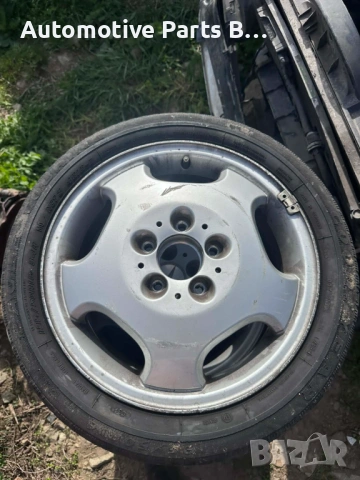 5бр Джанти с гуми от Mercedes A class 2002, снимка 2 - Гуми и джанти - 53566919