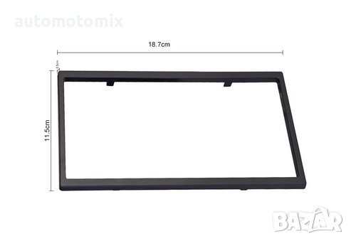 Универсална адапторна рамка за мултимедия 2 DIN - 254991