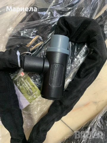 Верига за заключване на велосипед 120см., снимка 6 - Аксесоари за велосипеди - 50778508