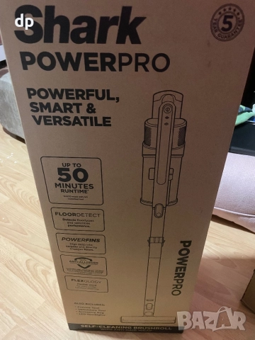 Чисто нова Безжична Прахосмукачка Shark PowerPro, снимка 6 - Прахосмукачки - 52909327