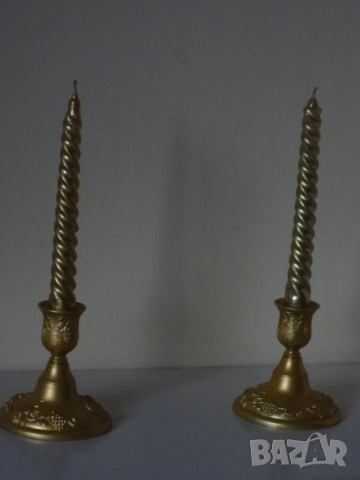 Комплект от 2 бр. свещника, снимка 7 - Други - 53077473