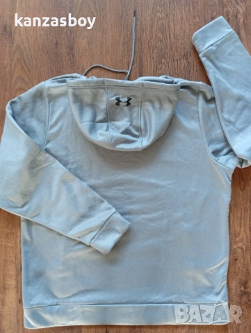 under armour  men's icon caliber hoodie - страхотно мъжко горнище р-р XL, снимка 7 - Спортни дрехи, екипи - 53609608