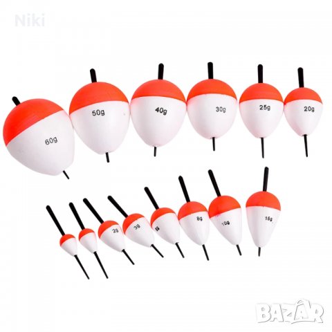 Комплект тапи за риболов 14 броя , снимка 2 - Такъми - 33420113