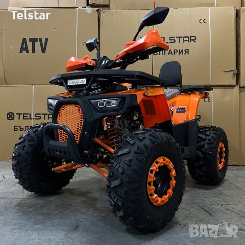 ATV TELSTAR SAMURAI ROVER LONG 150CC С 8``ГУМИ, АВТОМАТИЧНА СКОРОСТНА КУТИЯ И SMART КИЛОМЕТРАЖ, снимка 2 - Мотоциклети и мототехника - 44059852