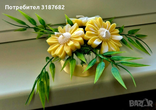 Букети от соев восък! , снимка 3 - Подаръци за жени - 53140682