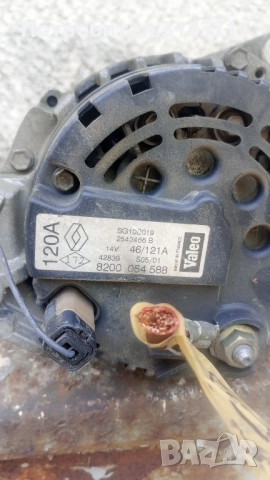 Алтернатор (динамо) за Рено Меган Сценик 1.9 Dti, снимка 6 - Части - 51502556