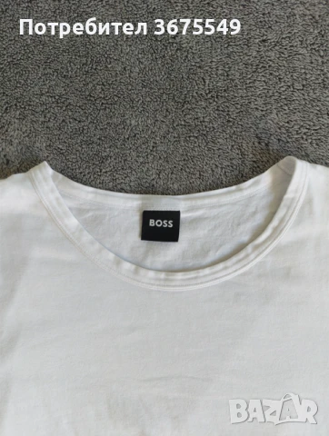 Мъжка тениска HUGO BOSS - размер L, снимка 2 - Тениски - 50585894