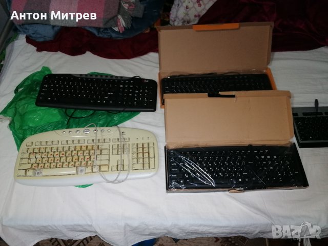 Продавам 5 бройки Клавиатури - различен тип Ps/2 и USB, снимка 3 - Клавиатури и мишки - 37412188