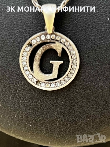 сребърен ланец , снимка 2 - Колиета, медальони, синджири - 52645726