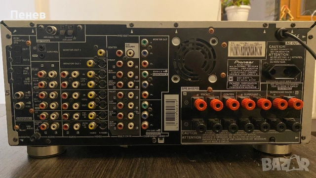 Ресийвър Pioneer 7.1 VSX-D2011 600W, снимка 4 - Ресийвъри, усилватели, смесителни пултове - 53030992
