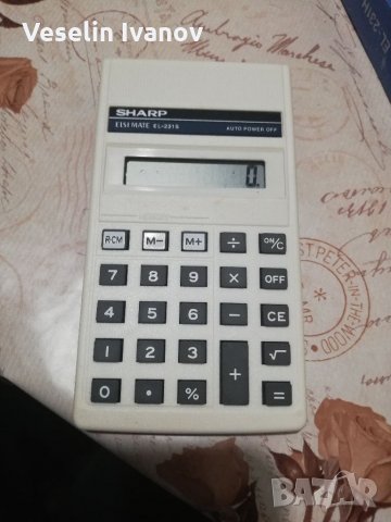 Елки Sharp EL-231H,231S и Casio HL812e, снимка 16 - Друга електроника - 35264643