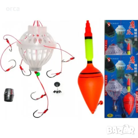 Монтаж за шаран и толстолоб – готов капан ОРКА БГ, снимка 7 - Такъми - 19257761