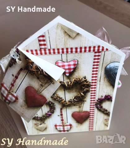 Ръчно изработена 3D картичка, снимка 4 - Други стоки за дома - 27569909