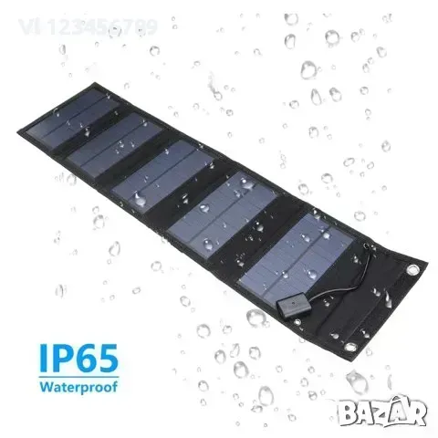 Сгъваем соларен панел 15 Вата, снимка 3 - Друга електроника - 49742370