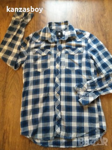 g-star 3301 shirt - страхотна мъжка риза , снимка 5 - Ризи - 43120918
