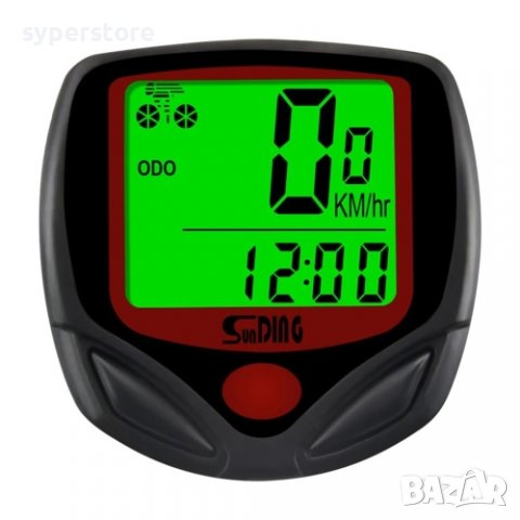 Скоростомер за колело компютър за колело Digital One SP00648 sb-318 water proof