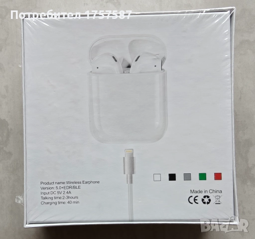 Безжични слушалки TWS i12, снимка 2 - Безжични слушалки - 52025769