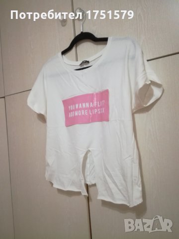 Нова тениска с 2 варианта на носене, снимка 3 - Тениски - 28836973