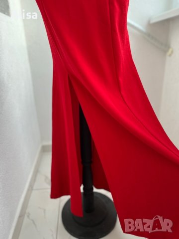 Червена официална рокля, снимка 9 - Рокли - 38965004
