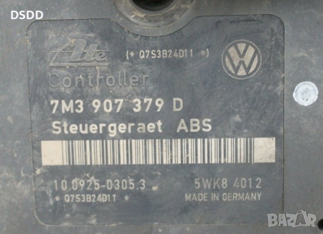 ABS модул 7M3614111N / 7M3907379D за VW Sharan, Ford Galaxy, Seat Alhambra, снимка 4 - Части - 40282206