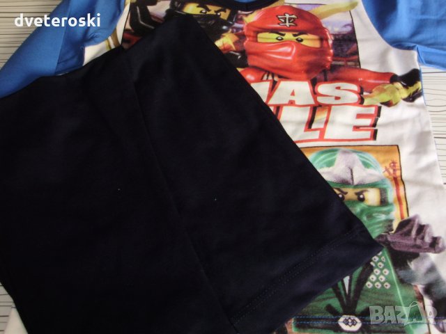 Детска пижама с дълъг ръкав за момче ръст 92 и 98, снимка 2 - Детски пижами - 13814255