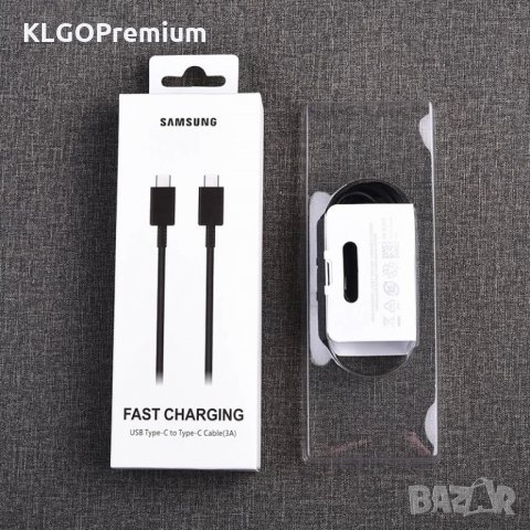 Оригинално Fast Charge зарядно кабел Samsung S10 S20 Note 10 20 s21, снимка 4 - Оригинални зарядни - 32970662