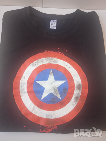 Captain America (Marvel)  Тениска Капитан Америка (Марвел/Комикс/Филм), снимка 2 - Тениски - 44898734