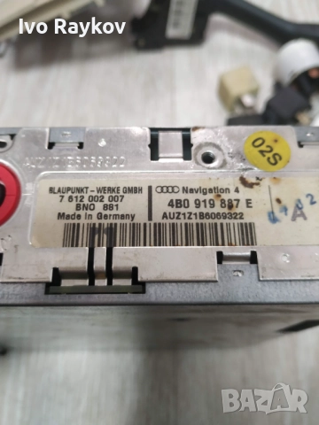 Навигация AUDI A4 (B6) ,  4B0919887E, снимка 4 - Части - 52311765